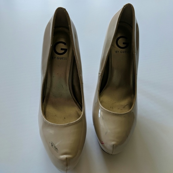 G by Guess Shoes | Guess Nude High Heels | Poshmark